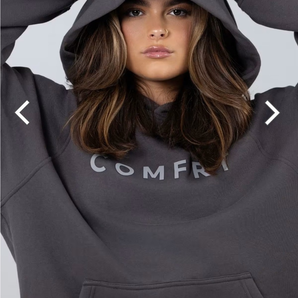 Women's Gray Hoodie Comfrt Hood brand new in bag!